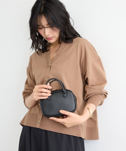 VELETTO（ベレット）の「BARNYARDSTORM / 【VELETTO(ヴェレット)】 / ミニスクエアショルダー（ショルダーバッグ・レディース・ブラック/ブラウン・FREE）」の15枚目の写真