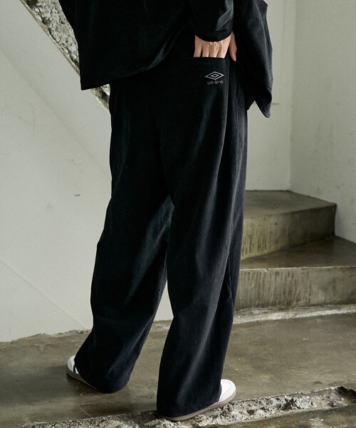 UMBRO（アンブロ）の「CORDUROY EASY PANTS/コーデュロイイージーパンツ/UMBRO別注(限定展開)（その他パンツ・メンズ・ブラック/ブラウン・MEDIUM/LARGE）」の10枚目の写真