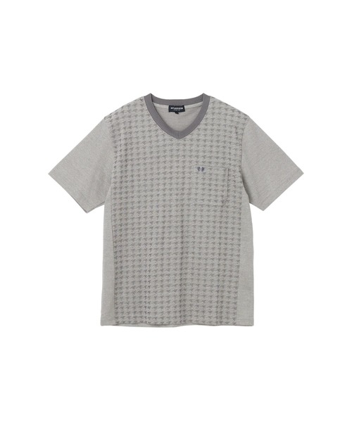 McGREGOR（マックレガー）の「千鳥リンクスTシャツ（Tシャツ/カットソー・メンズ・ネイビー/グレー・M/L）」の13枚目の写真