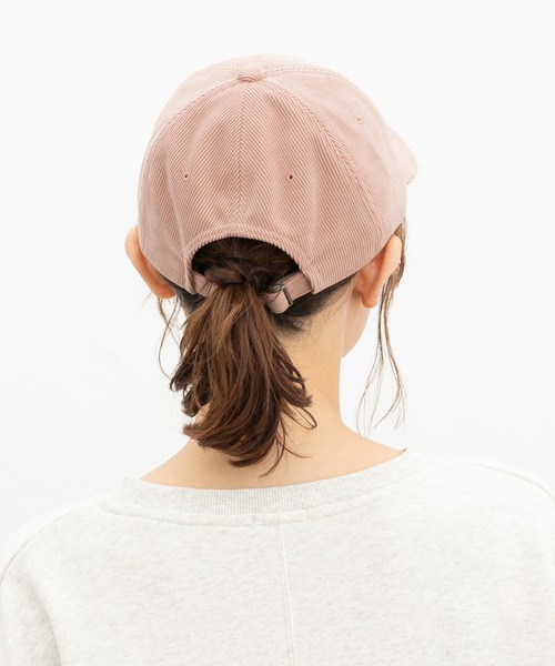 Honeys（ハニーズ）の「コーデュロイキャップ（キャップ・レディース・アイボリー/ピンク・FREE）」の6枚目の写真