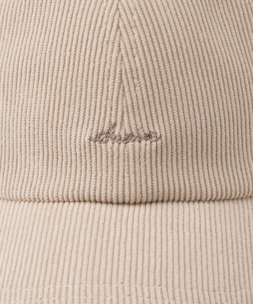 Honeys（ハニーズ）の「コーデュロイキャップ（キャップ・レディース・アイボリー/ピンク・FREE）」の16枚目の写真