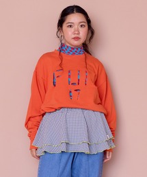 ロゴダメージスウェット/おとな