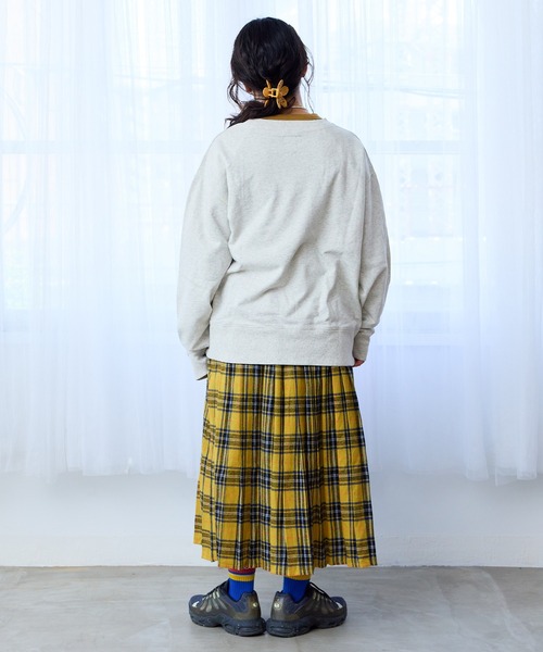 MARKEY'S（マーキーズ）の「ロゴダメージスウェット/おとな（スウェット・レディース・ライトグリーン/オレンジ/ホワイト系その他・170cm）」の6枚目の写真