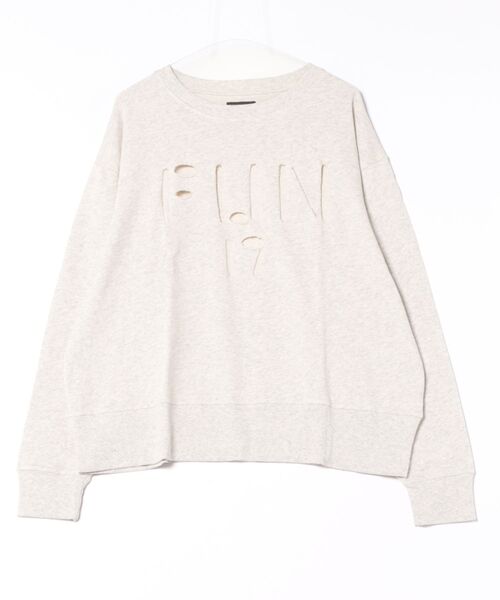 MARKEY'S（マーキーズ）の「ロゴダメージスウェット/おとな（スウェット・レディース・ライトグリーン/オレンジ/ホワイト系その他・170cm）」の16枚目の写真