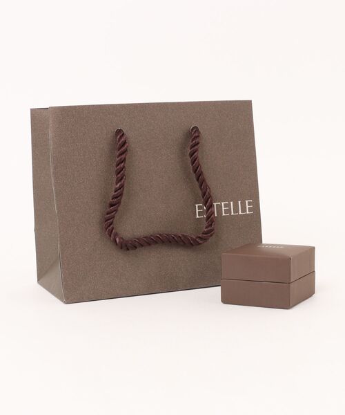 ESTELLE(エステール)の「K10 イエローゴールド ブルートパーズ リング(指輪) ESTELLE/エステール WEB限定(リング・レディース・イエローゴールド・9号/11号/7号/13号)」の2枚目の写真