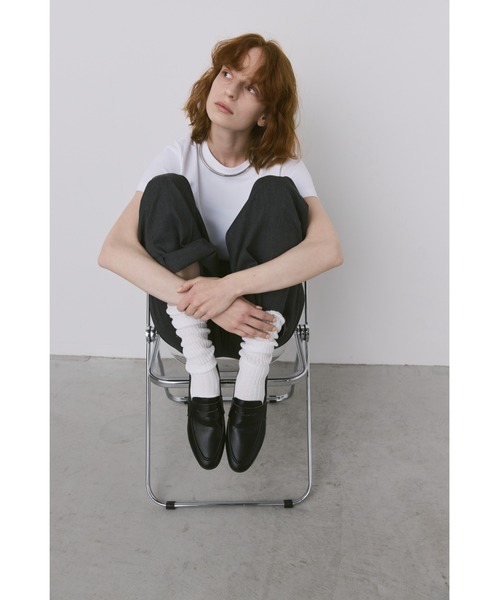 un/neu（アンノイ）の「ベーシックコインローファー / シンプル 