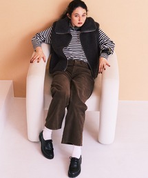 ◆【Healthy Denimコラボ】コーデュロイセミワイド