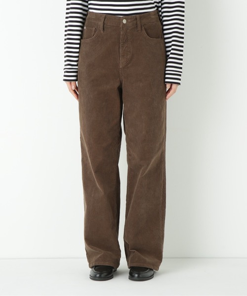 Healthy denim（ヘルシーデニム）の「◆【Healthy Denimコラボ】コーデュロイセミワイド（その他パンツ・レディース・ブラウン・SMALL/MEDIUM/LARGE）」の14枚目の写真