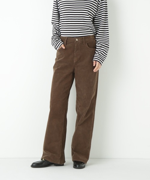 Healthy denim（ヘルシーデニム）の「◆【Healthy Denimコラボ】コーデュロイセミワイド（その他パンツ・レディース・ブラウン・SMALL/MEDIUM/LARGE）」の18枚目の写真