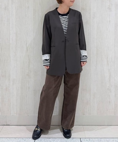 Healthy denim（ヘルシーデニム）の「◆【Healthy Denimコラボ】コーデュロイセミワイド（その他パンツ・レディース・ブラウン・SMALL/MEDIUM/LARGE）」の22枚目の写真