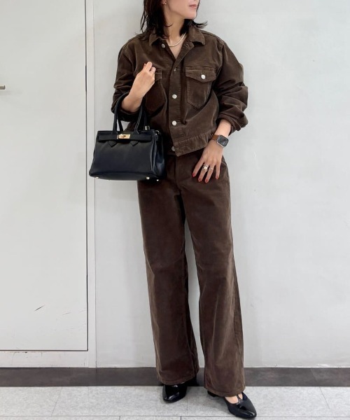 Healthy denim（ヘルシーデニム）の「◆【Healthy Denimコラボ】コーデュロイセミワイド（その他パンツ・レディース・ブラウン・SMALL/MEDIUM/LARGE）」の20枚目の写真