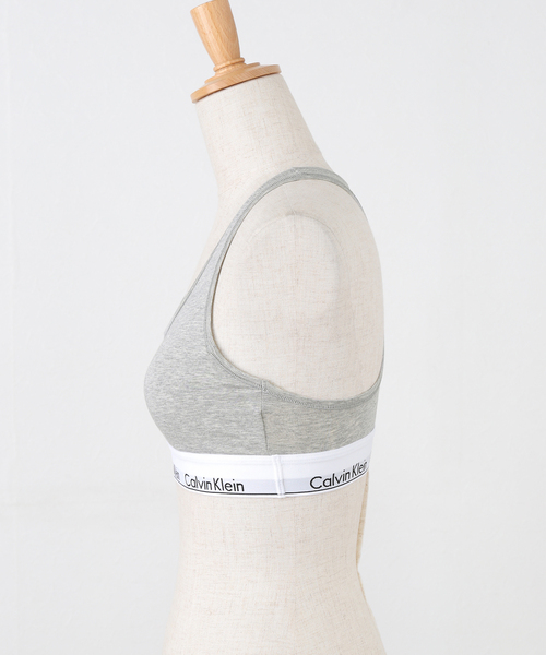 Calvin Klein（カルバン・クライン）の「【Calvin Klein / カルバン クライン】BRALETTE（その他アンダーウェア/インナー・レディース・チャコールグレー/ブラック・36/38）」の3枚目の写真