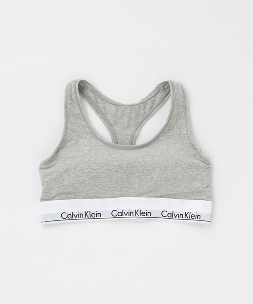 Calvin Klein（カルバン・クライン）の「【Calvin Klein / カルバン クライン】BRALETTE（その他アンダーウェア/インナー・レディース・チャコールグレー/ブラック・36/38）」の7枚目の写真