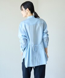 UNFILO（アンフィーロ）の「【接触冷感/洗える】レギュラーカラー ポプリンシャツ（シャツ/ブラウス・レディース）」