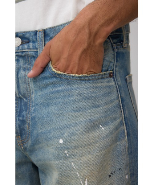 AZUL by moussy(アズールバイマウジー)の「AZUL DENIM スーパーバギー(デニムパンツ・メンズ・ライトブルー・MEDIUM/LARGE)」の9枚目の写真