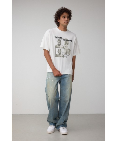 AZUL by moussy(アズールバイマウジー)の「AZUL DENIM スーパーバギー(デニムパンツ・メンズ・ライトブルー・MEDIUM/LARGE)」の3枚目の写真