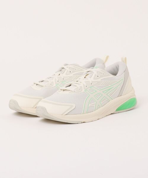 ASICS(アシックス)の「ASICS アシックス GEL-QUANTUM KEI【超軽量】メンズスニーカー(ゲルクォンタムケイ)(スニーカー・メンズ・ベージュ系その他3/ブラック×グレー・25.5cm/26.5cm/27.5cm/26.0cm/27.0cm/28.0cm/29.0cm)」の2枚目の写真