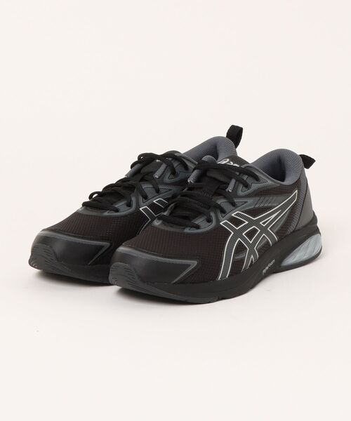ASICS(アシックス)の「ASICS アシックス GEL-QUANTUM KEI【超軽量】メンズスニーカー(ゲルクォンタムケイ)(スニーカー・メンズ・ベージュ系その他3/ブラック×グレー・25.5cm/26.5cm/27.5cm/26.0cm/27.0cm/28.0cm/29.0cm)」の1枚目の写真