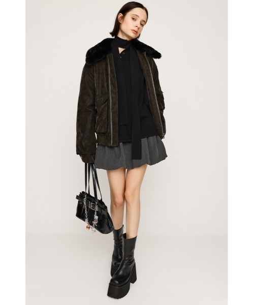 HG KNIT ASYMMETRY TOPS ハイゲージ ニット アシンメトリー トップス