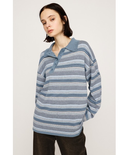 SLY（スライ）の「HG KNIT ASYMMETRY TOPS ハイゲージ ニット アシンメトリー トップス 秋服 冬服（ニット/セーター・レディース・レッド系その他/杢グレー/ブラック/ブルー系その他・FREE）」の15枚目の写真