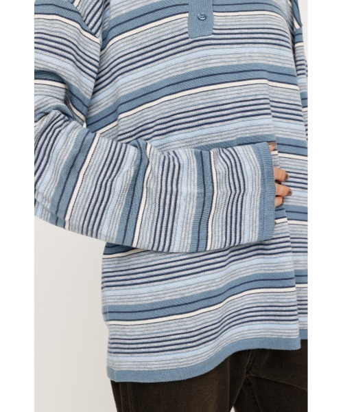 SLY（スライ）の「HG KNIT ASYMMETRY TOPS ハイゲージ ニット アシンメトリー トップス 秋服 冬服（ニット/セーター・レディース・レッド系その他/杢グレー/ブラック/ブルー系その他・FREE）」の21枚目の写真