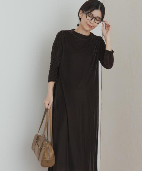 URBAN RESEARCH DOORS（アーバンリサーチドアーズ）の「シアーベロアプルオーバー（Tシャツ/カットソー・レディース・ミント/ブラック/ブラウン・MEDIUM）」の19枚目の写真