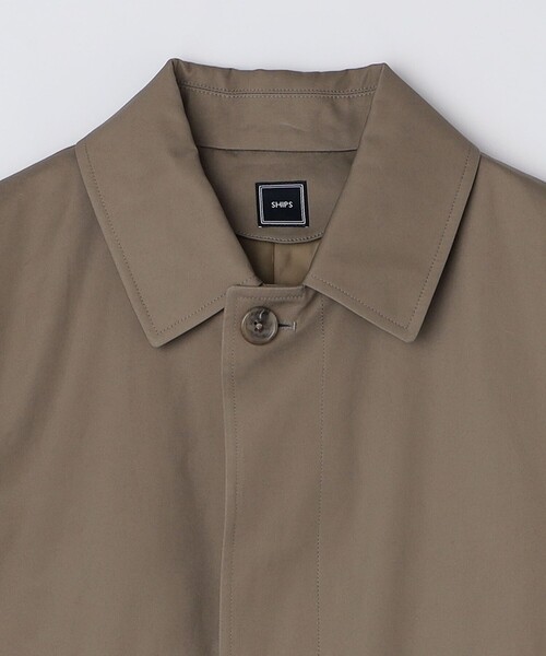 SHIPS: VENTILE(R) コットン ステンカラー コート（ステンカラーコート