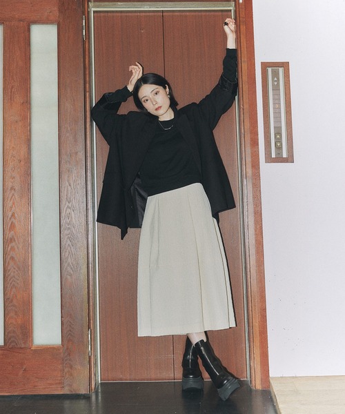 PARADIS COULEUR(パラディクルール)の「【PARADIS COULEUR】ボリュームソールセンタージップブーツ(353024)(ブーツ・レディース・ブラック・24.5/24/23.5/23/22.5)」の3枚目の写真