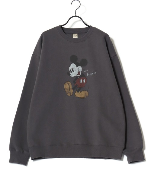 Disney(ディズニー)の「Disney/ディズニー ミッキーマウス オーバーサイズ 裏起毛 ピグメント風 ヴィンテージ加工 ロックテイスト スウェット トレーナー/レディース メンズ(スウェット・レディース・ブラック系その他3/ブラック系その他2/ホワイト系その他/ブラック系その他・LL/L/M)」の17枚目の写真