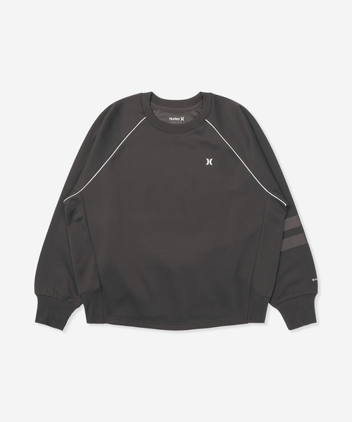 Hurley (ハーレー)の「【Hurley/ハーレー】レディースストレッチロングTシャツ ファントム 吸水速乾 PHANTOM SWEAT LITE BP LS(Tシャツ/カットソー・レディース・ホワイト/チャコールグレー/ブラック・MEDIUM/LARGE/SMALL)」の3枚目の写真