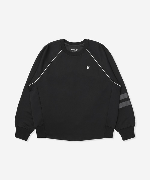 Hurley (ハーレー)の「【Hurley/ハーレー】レディースストレッチロングTシャツ ファントム 吸水速乾 PHANTOM SWEAT LITE BP LS(Tシャツ/カットソー・レディース・ホワイト/チャコールグレー/ブラック・MEDIUM/LARGE/SMALL)」の2枚目の写真