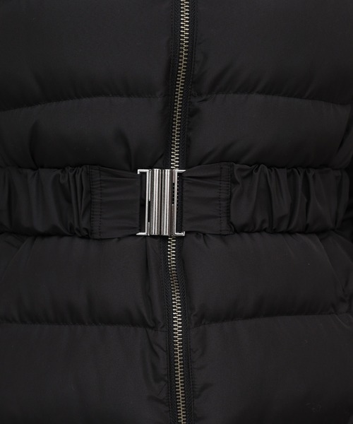 ROYAL PARTY（ロイヤルパーティー）の「【ZOZO限定】ベルト付パフィージャケットコート（その他アウター・レディース・ブラック/オフホワイト・FREE）」の22枚目の写真