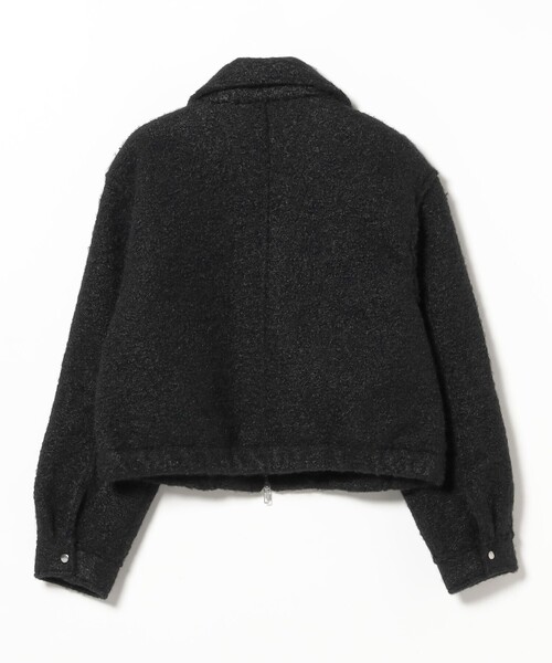 Ray BEAMS(レイビームス)の「ループ シャギー ジップ ブルゾン(ブルゾン・レディース・ライトグレー/ブラック・0/1)」の19枚目の写真