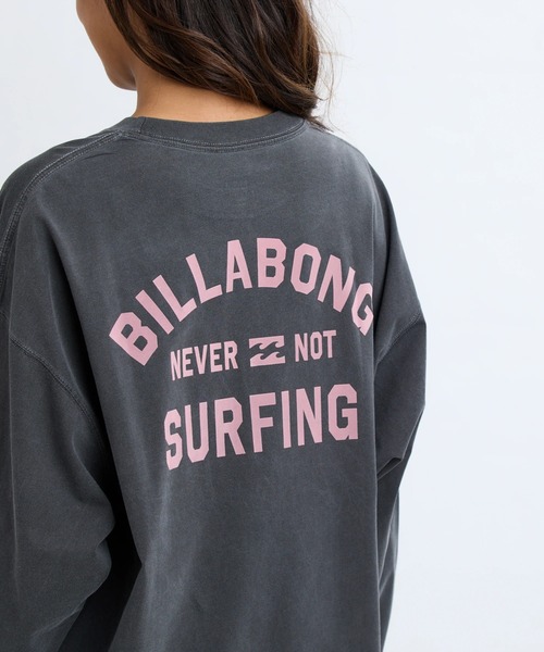 BILLABONG(ビラボン)の「BILLABONG レディース ARCH SURFING PIGMENT ロンT 【LOOSE FIT】【2025年秋冬モデル】/ビラボンバックプリントルーズフィット長袖ロンT(Tシャツ/カットソー・レディース・アイボリー/オフホワイト・LARGE/MEDIUM)」の9枚目の写真