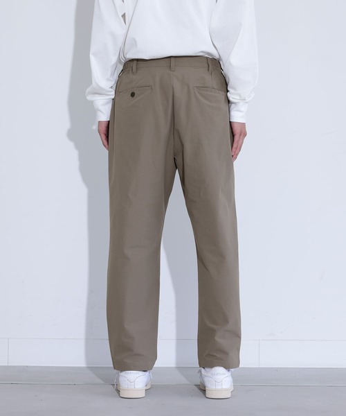 MDR(エムディアール)の「カットジョーゼットタックワイドテーパードパンツ【セットアップ対応】(その他パンツ・メンズ・ベージュ/ブラック/チャコール・L/M)」の16枚目の写真