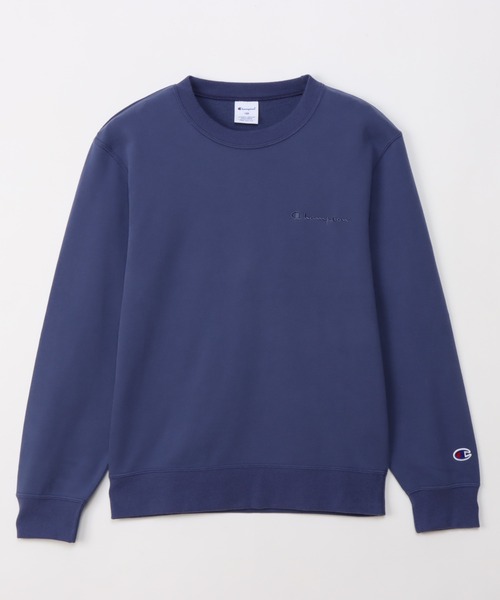 Champion(チャンピオン)の「チャンピオン チャンピオン スウェットトレーナー Champion CREW NECK SWEAT(スウェット・キッズ・ダークブルー/ライトベージュ/ブラック/オレンジ・160cm/150cm/140cm/130cm/120cm/110cm/100cm)」の4枚目の写真