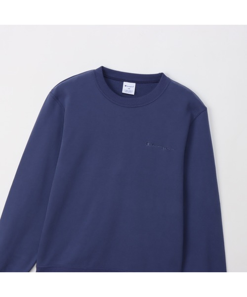 Champion(チャンピオン)の「チャンピオン チャンピオン スウェットトレーナー Champion CREW NECK SWEAT(スウェット・キッズ・ダークブルー/ライトベージュ/ブラック/オレンジ・160cm/150cm/140cm/130cm/120cm/110cm/100cm)」の8枚目の写真
