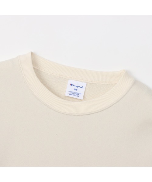 Champion(チャンピオン)の「チャンピオン チャンピオン スウェットトレーナー Champion CREW NECK SWEAT(スウェット・キッズ・ダークブルー/ライトベージュ/ブラック/オレンジ・160cm/150cm/140cm/130cm/120cm/110cm/100cm)」の13枚目の写真