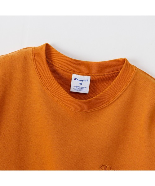 Champion(チャンピオン)の「チャンピオン チャンピオン スウェットトレーナー Champion CREW NECK SWEAT(スウェット・キッズ・ダークブルー/ライトベージュ/ブラック/オレンジ・160cm/150cm/140cm/130cm/120cm/110cm/100cm)」の17枚目の写真