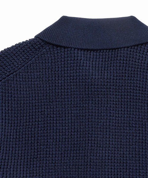 ワッフルニットポロセーター（ニット/セーター）｜LACOSTE（ラコステ