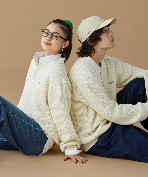 ハ*迎様 JOURNAL STANDARD LACOSTE ワッフル ロンT 0 ハ*迎様 JOURNAL STANDARD LACOSTE ワッフル ロンT 0 LACOSTE