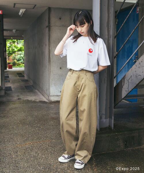 THE GOODLAND MARKET（ザグッドランドマーケット）の「EXPO2025 TEE-EYE（Tシャツ/カットソー・メンズ・ホワイト・SMALL/MEDIUM/LARGE/X-LARGE）」の4枚目の写真