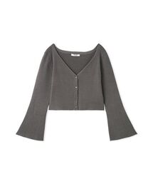 SNIDEL | フレアスリーブショートカーディガン(カーディガン/ボレロ)