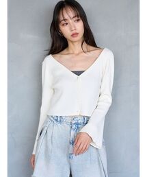 SNIDEL｜スナイデルのカーディガン/ボレロ（ホワイト/白色系）通販