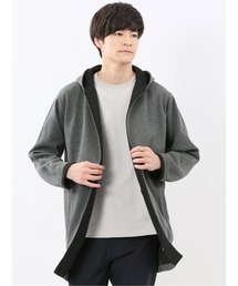 TAKA-Q（タカキュー）の「【羽織り ボタン無し】タカキュー ダブルフェイスカノコ フーディガン（パーカー・メンズ）」