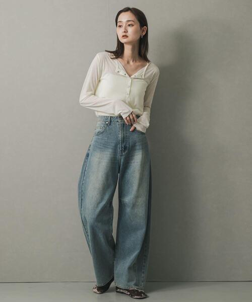 SENSE OF PLACE by URBAN RESEARCH（センスオブプレイスバイアーバンリサーチ）の「ベロアスクエアフラットシューズ（バレエシューズ・レディース・ブラウン/ブラック/グレー・LARGE/SMALL/MEDIUM）」の20枚目の写真