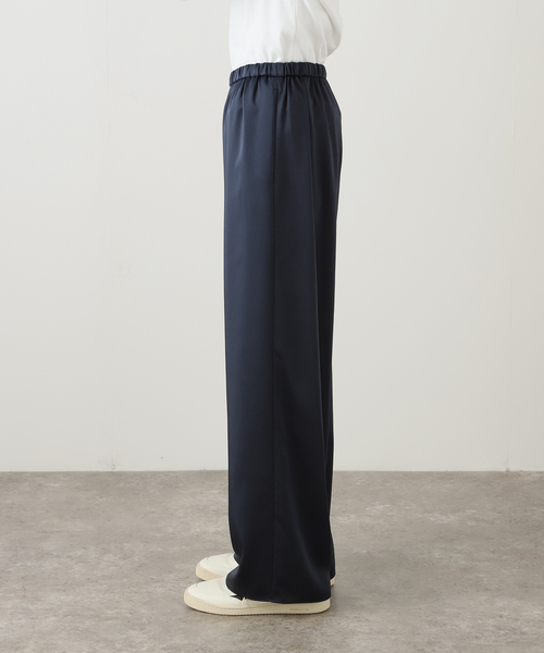 FRAMeWORK（フレームワーク）の「サテンイージーパンツ（その他パンツ・レディース・チャコールグレー/ネイビー・38/36）」の17枚目の写真