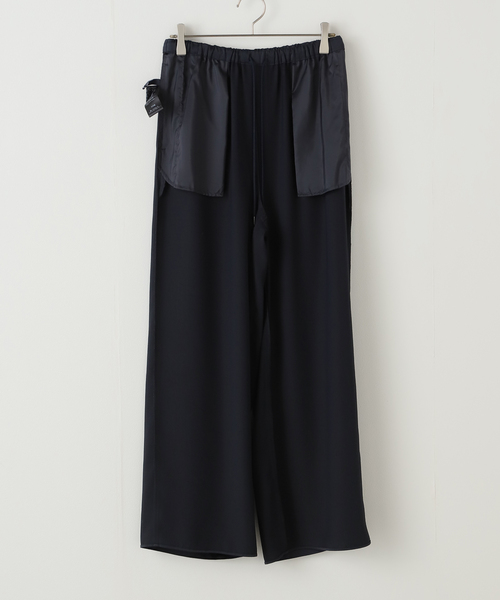 FRAMeWORK（フレームワーク）の「サテンイージーパンツ（その他パンツ・レディース・チャコールグレー/ネイビー・38/36）」の20枚目の写真