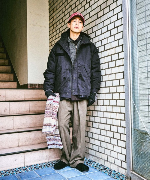 niko and...(ニコアンド)の「ワイドグルカスラックス(スラックス・メンズ・グレー/ブラック/ブラウン/オリーブ・MEDIUM/LARGE)」の21枚目の写真