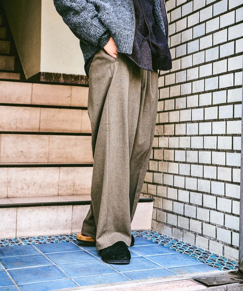 niko and...(ニコアンド)の「ワイドグルカスラックス(スラックス・メンズ・グレー/ブラック/ブラウン/オリーブ・MEDIUM/LARGE)」の22枚目の写真